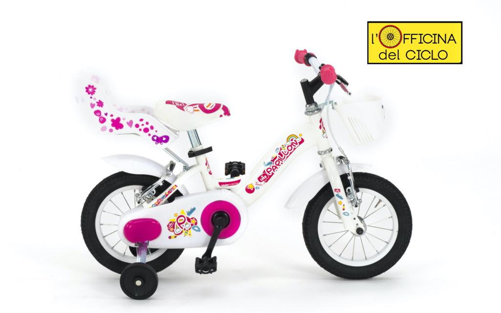 Bicicletta Bimba Papillon Velomarche.